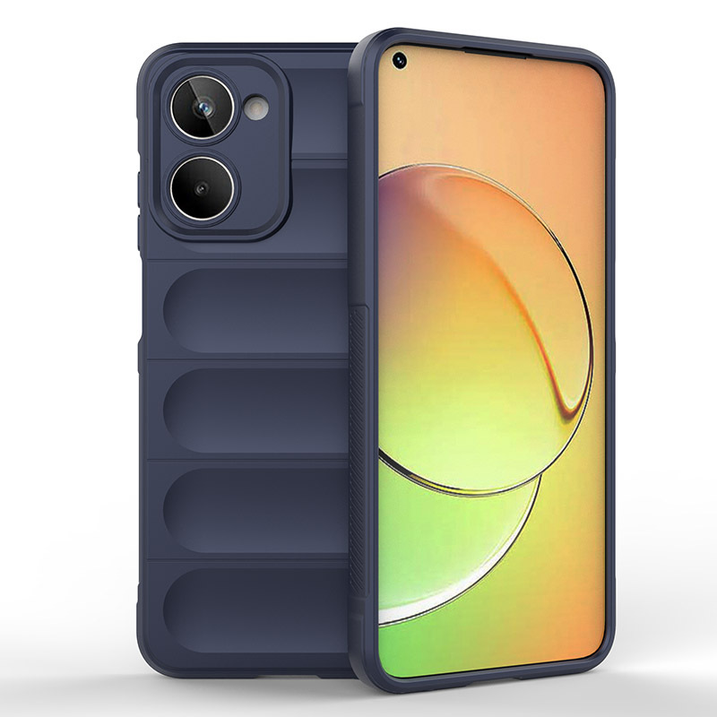 

Противоударный чехол Flexible Case для Realme 10 4G, синий, Flexible Case