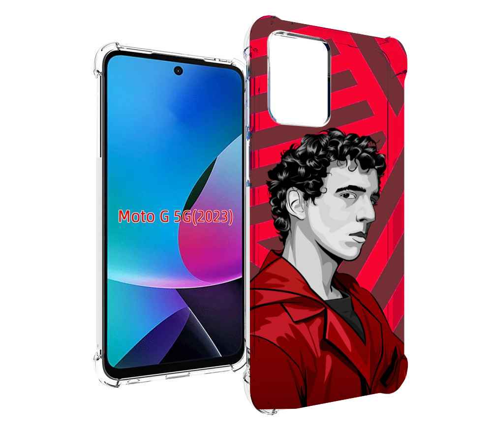

Чехол MyPads Рио-бумажный-дом для MOTO G 5G 2023, Tocco