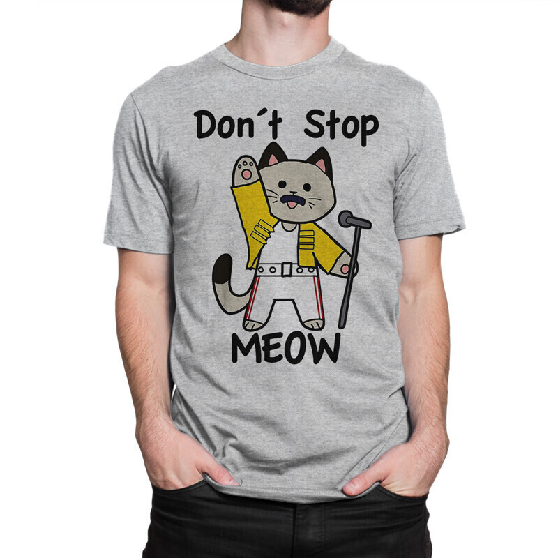 

Футболка мужская Dream Shirts Queen 1000236222 серая 2XL, Queen 1000236222