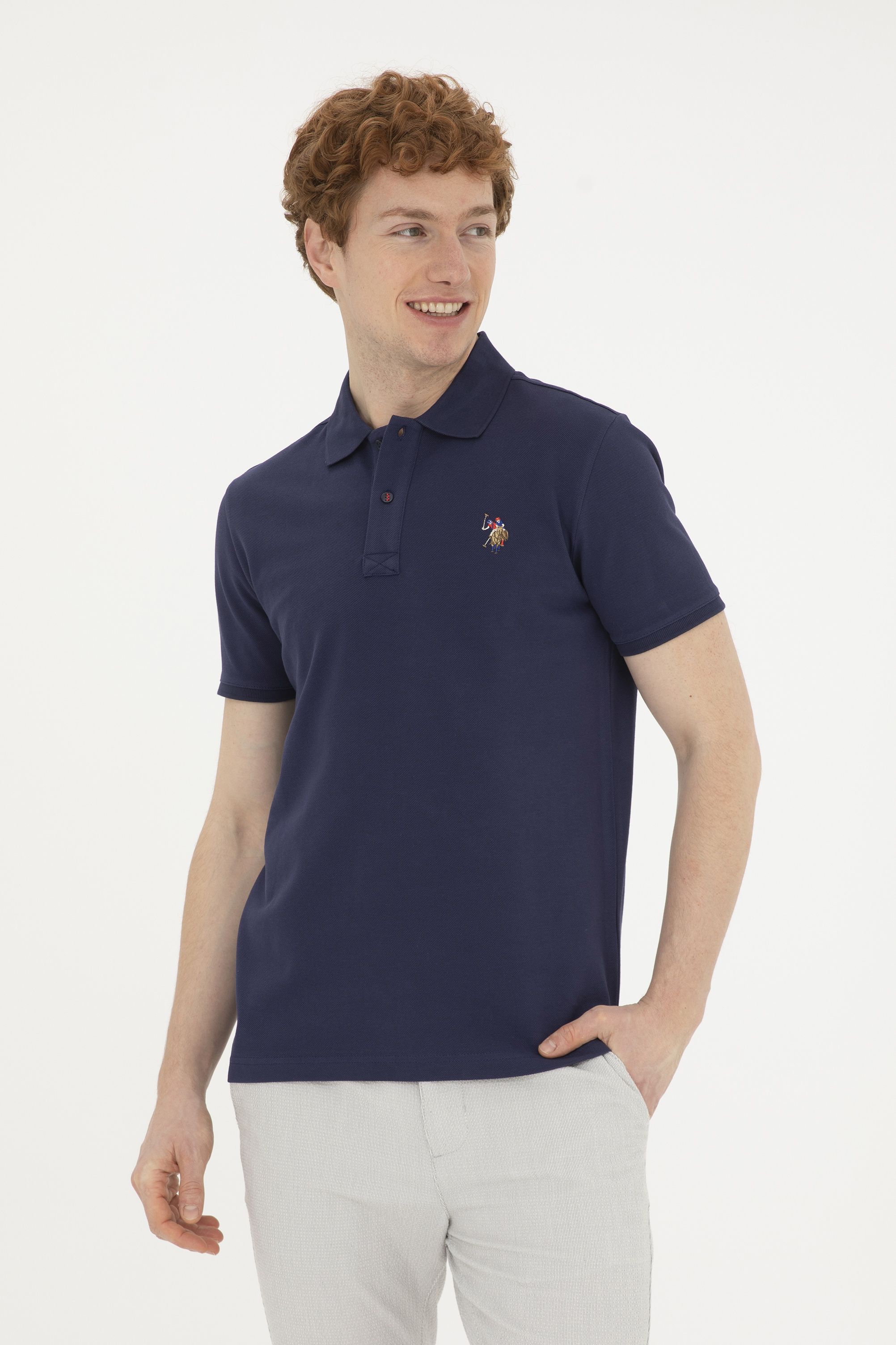 

Футболка мужская US Polo Assn G081SZ0110TP10IY024 синяя L, Синий, G081SZ0110TP10IY024