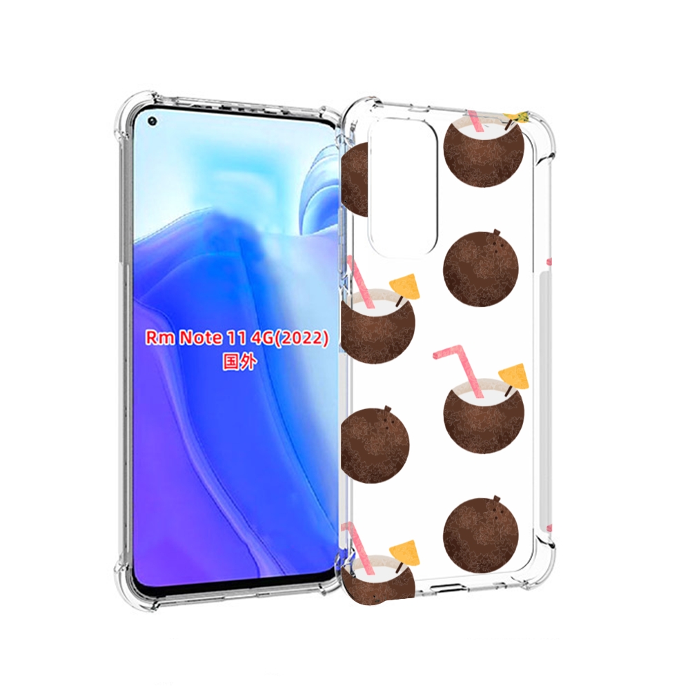 

Чехол MyPads кокосики для Xiaomi Redmi Note 11 4G ( Глобальная версия ), Tocco