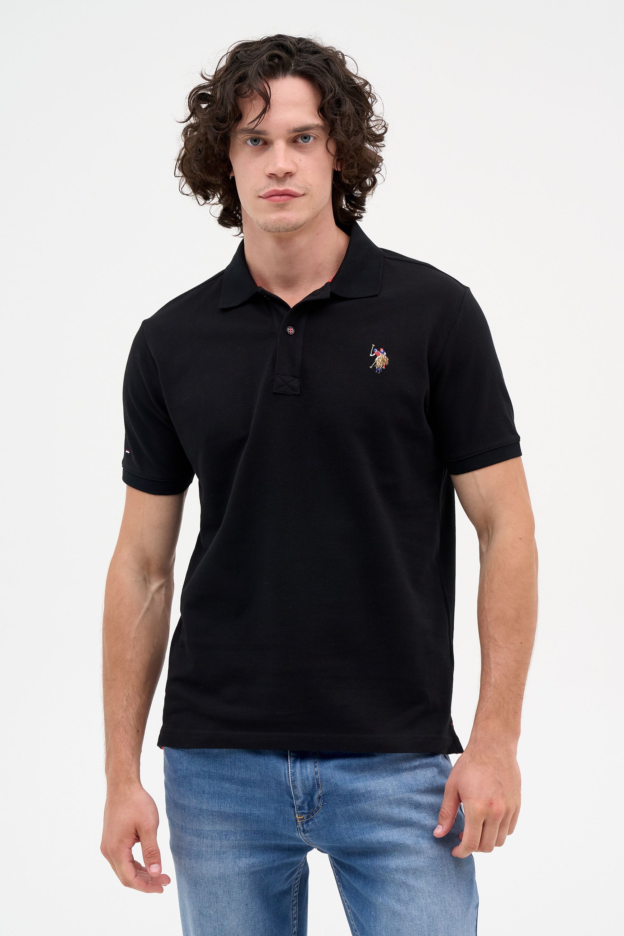 Футболка мужская US Polo Assn G081SZ0110TP10IY024 черная M U.S. POLO ASSN. черный