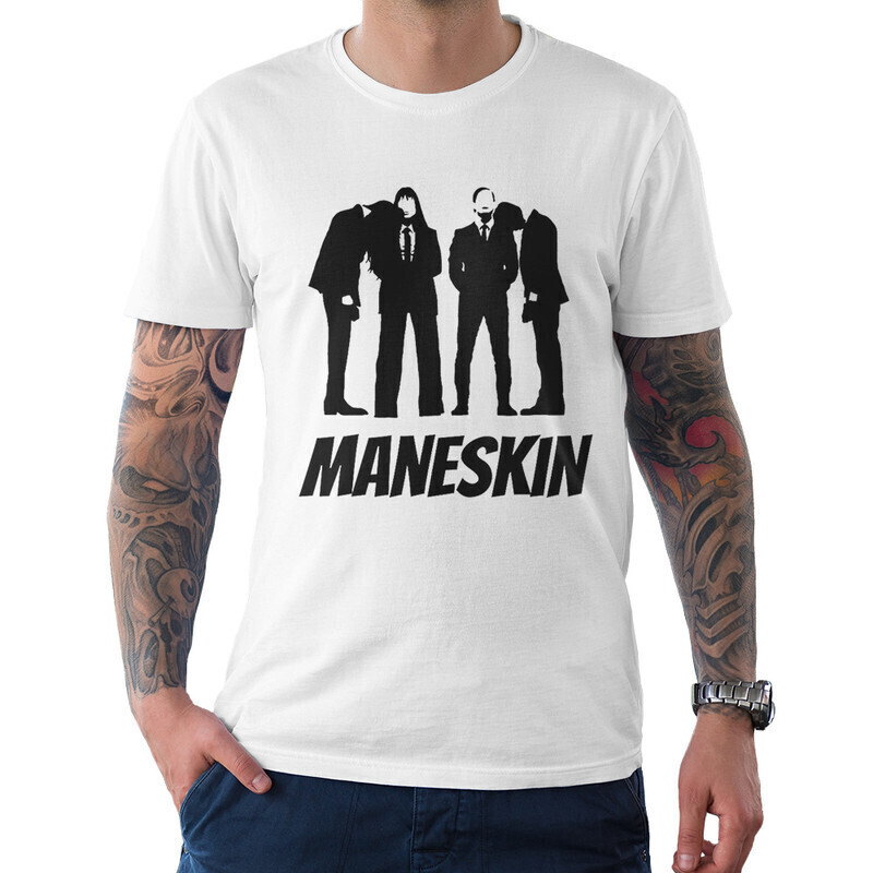 

Футболка мужская Dream Shirts Maneskin 1000240222 белая 2XL, Maneskin 1000240222
