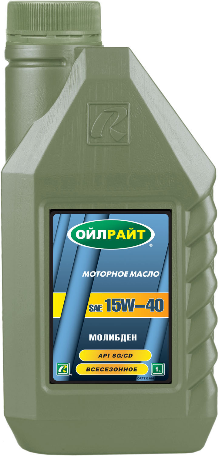 фото Моторное масло oilright молибден 15w40 1 л