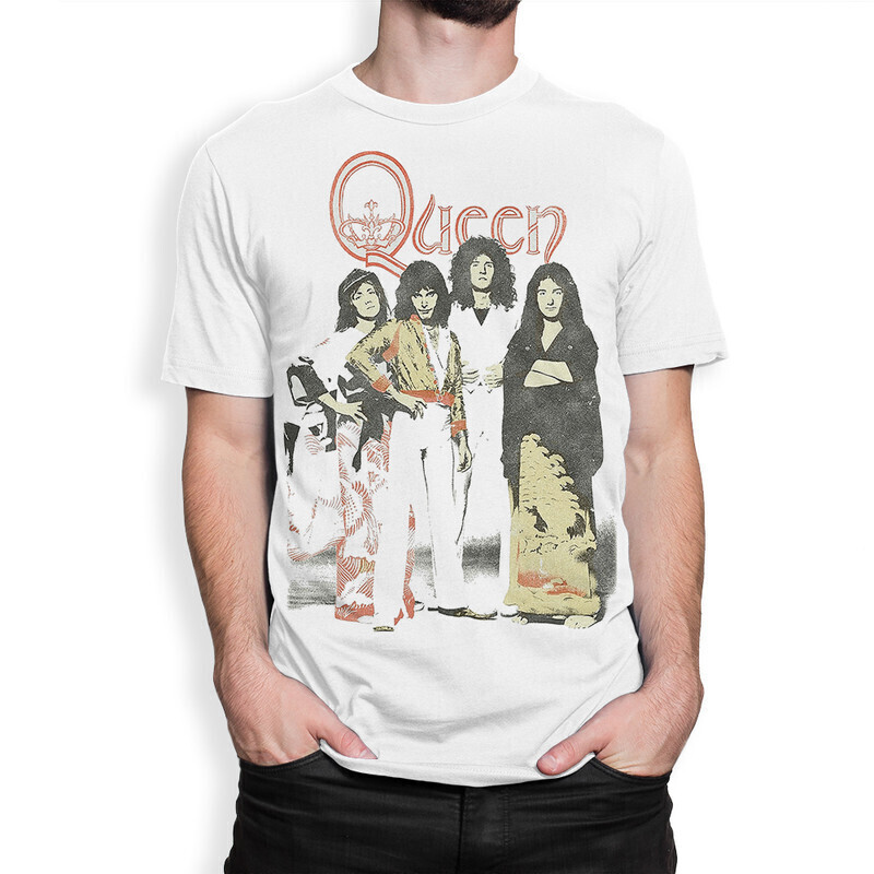 

Футболка мужская Dream Shirts Queen 1000242222 белая 3XL, Queen 1000242222