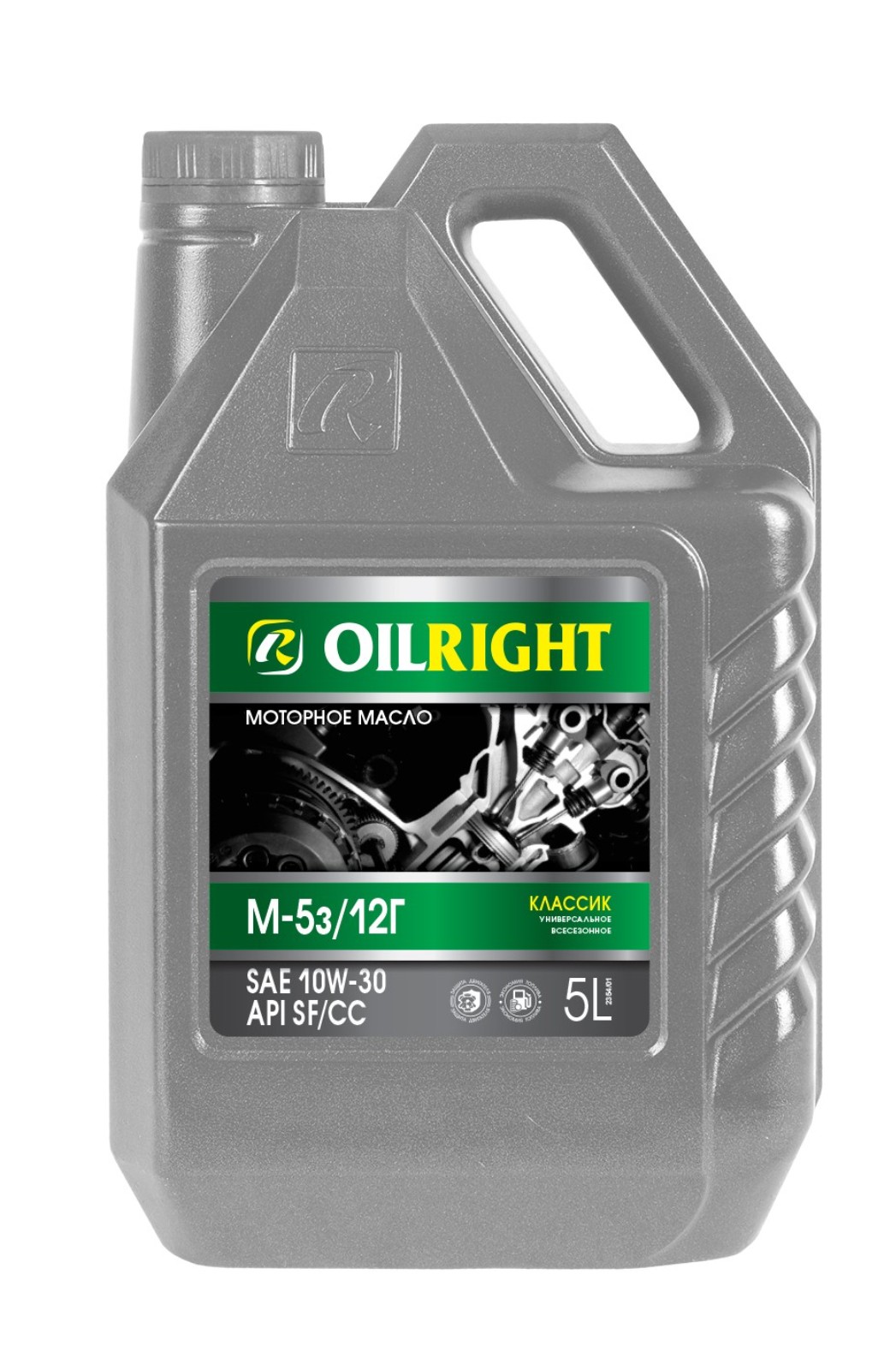 фото Моторное масло oilright классик m5з/12г 10w30 5 л