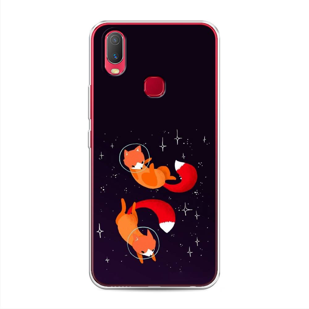 

Чехол Awog на Vivo Y11 "Лисы космонавты", Разноцветный, 261650-4