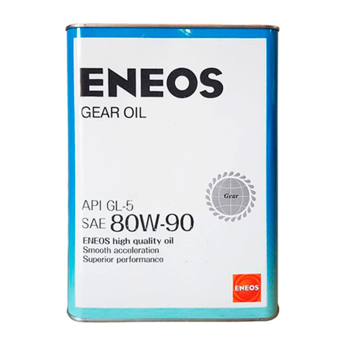 фото Трансмиссионное масло eneos gear oil gl-5 sae 80w-90 (4л)