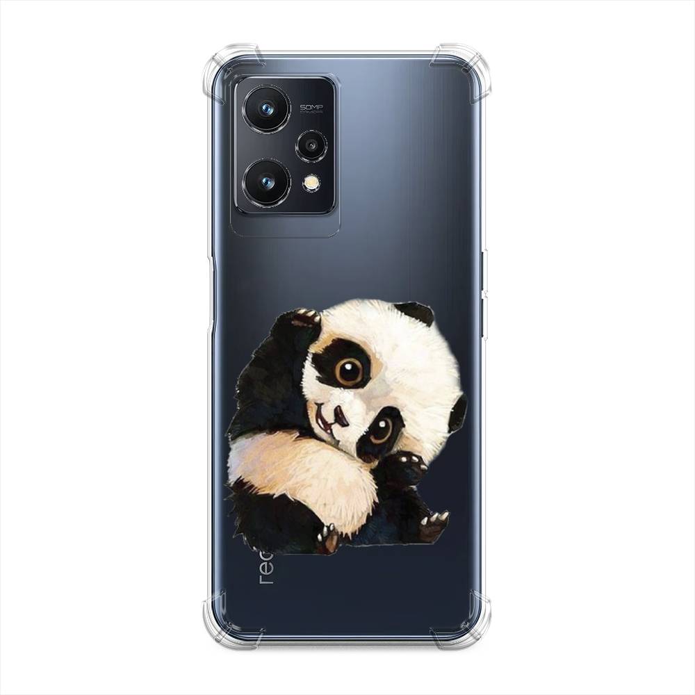 

Чехол Awog на Realme 9 5G "Большеглазая панда", Черный;синий;белый, 2511151-1