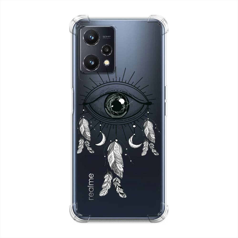 

Чехол Awog на Realme 9 5G "Всевидящее око-ловец снов", Серый, 2511151-1