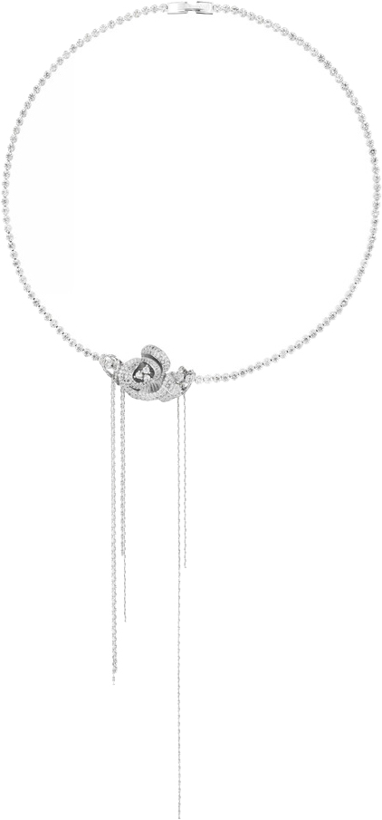

Колье из латуни с фианитом 40 см Caviar Jewellery SG007, SG007