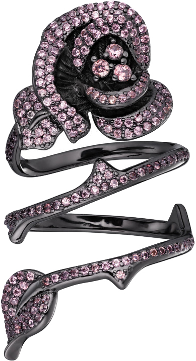

Кольцо из латуни с фианитом р. 17 Caviar Jewellery SG002, SG002