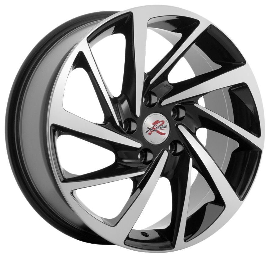

X'trike Tiguan R017 7,0\R17 5*112 ET40 d57,1 BK/FP [40389], Черный;серебристый