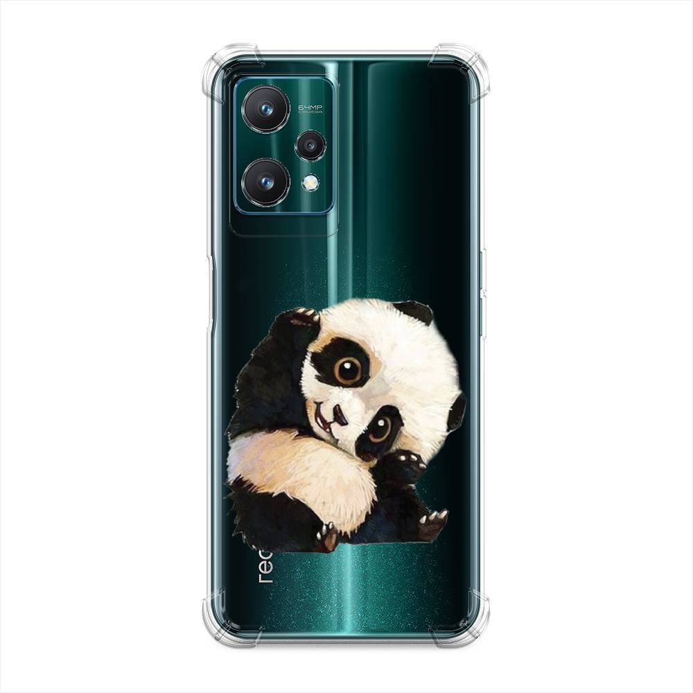 

Чехол Awog на Realme 9 Pro "Большеглазая панда", Черный;синий;белый, 258851-1