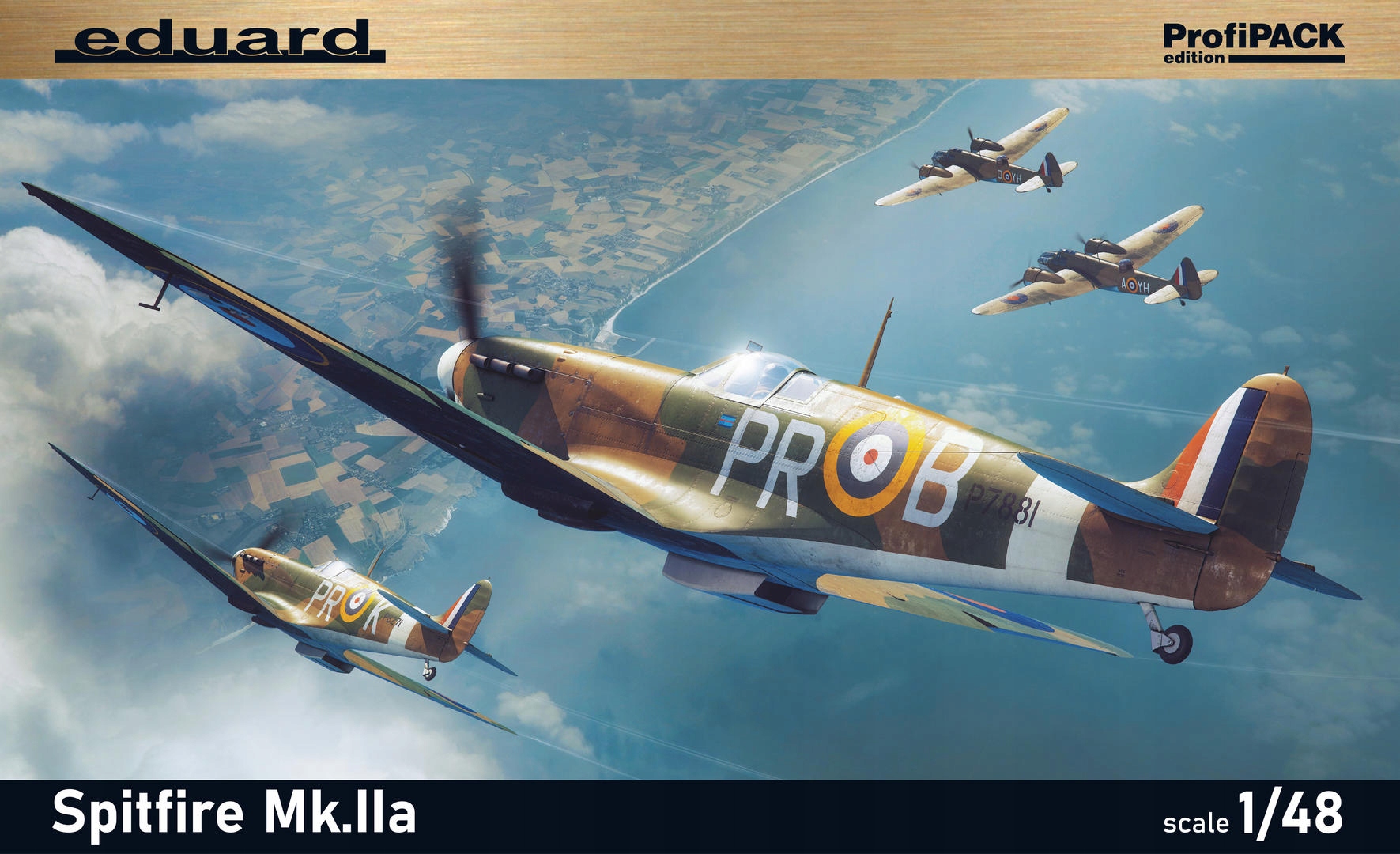 

Сборная модель Eduard 1/48 Самолет Spitfire Mk. IIa 82153