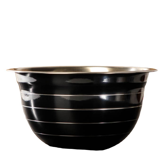 фото Миска доляна dark, 1,4 л, d=18 см, цвет чёрный