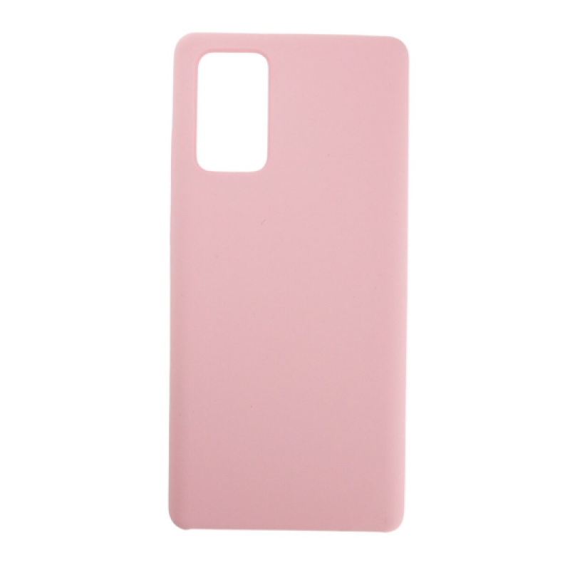 фото Чехол silicone для samsung galaxy note 20 overlay (розовый) ёmart