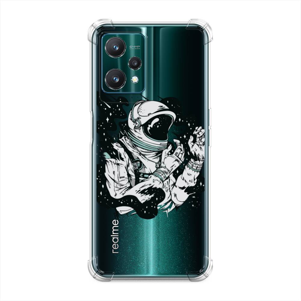 

Чехол Awog на Realme 9 Pro "Космонавт арт", Черный;белый;прозрачный, 258851-1
