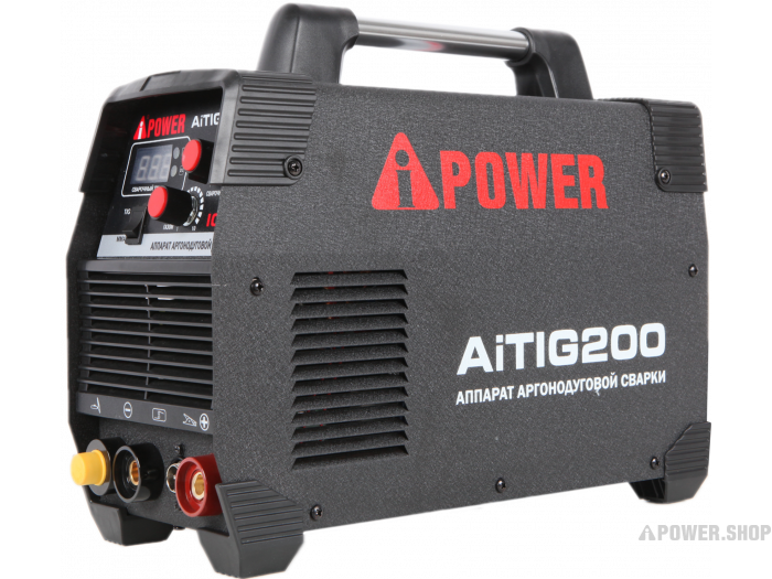 фото Аргонодуговой сварочный аппарат a-ipower aitig200 (62200)