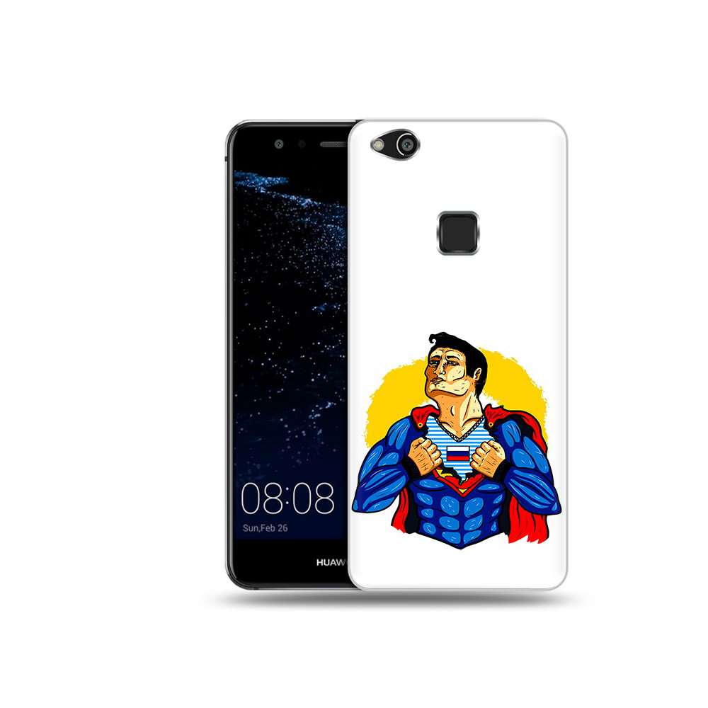 

Чехол MyPads Tocco для Huawei P10 Lite русский супермен (PT62135.59.591), Прозрачный, Tocco