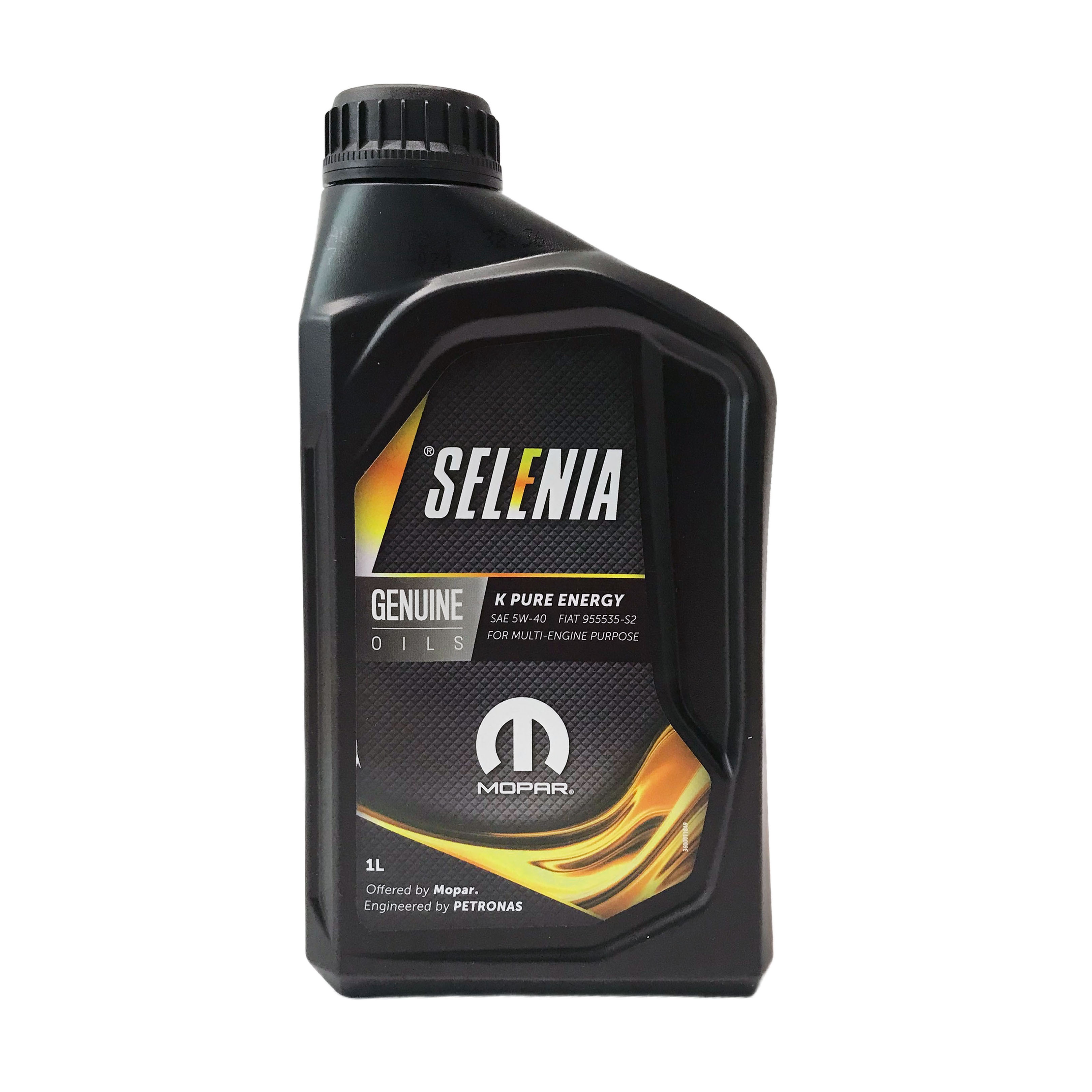 

Моторное масло PETRONAS синтетическое SELENIA MOPAR К PURE ENERGY 5W40 1л