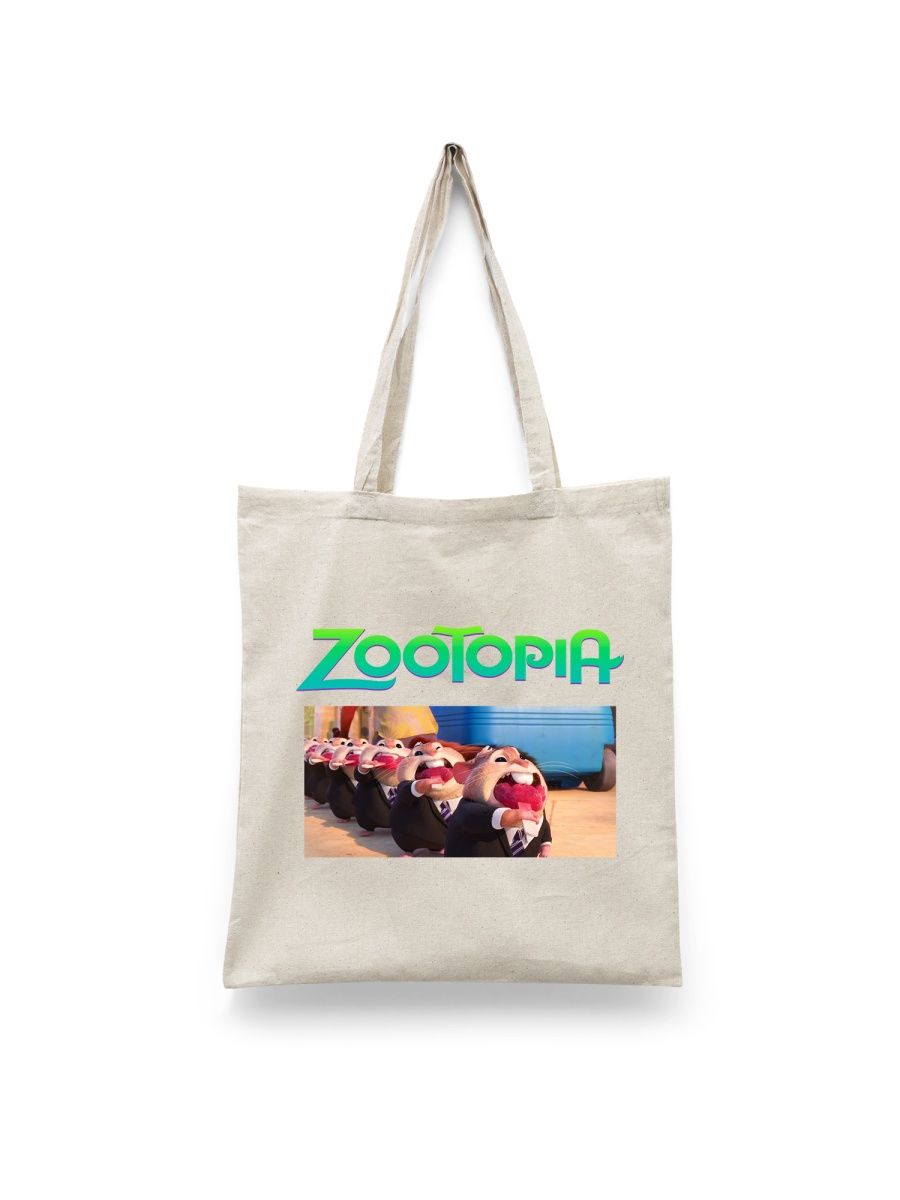 

Шоппер унисекс Каждому Своё Зверополис/Zootopia MUZP2, белый, Зверополис/Zootopia MUZP2