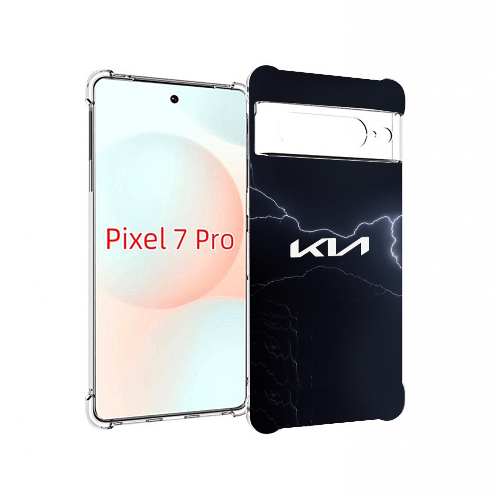 

Чехол Mypads Kia 2 Для Google Pixel 7 Pro, Прозрачный, Tocco
