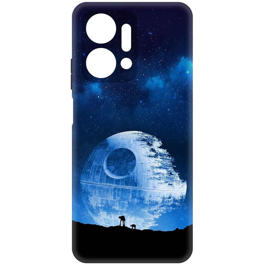 

Чехол-накладка Krutoff Звездные Войны. Звезда смерти для Honor X7a Plus