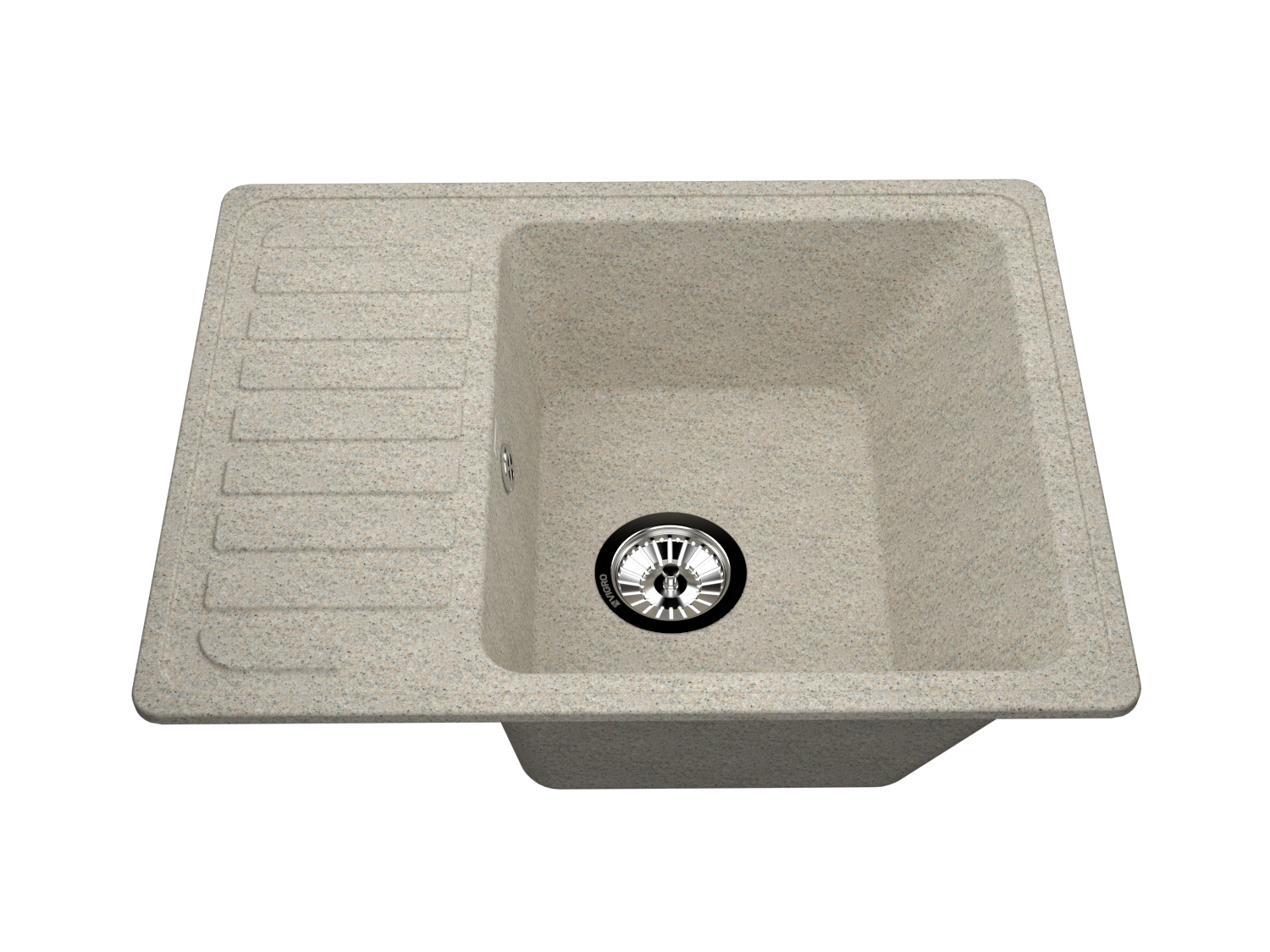 

Кухонная мойка VIGRO VG401 терра, Коричневый, VG401
