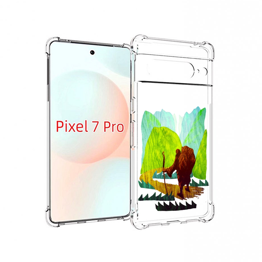 

Чехол Mypads Лесная Тропа Для Google Pixel 7 Pro, Прозрачный, Tocco
