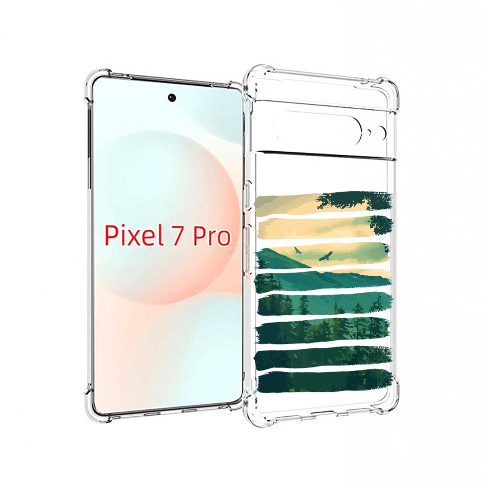 

Чехол Mypads Лесная Чаща Для Google Pixel 7 Pro, Прозрачный, Tocco