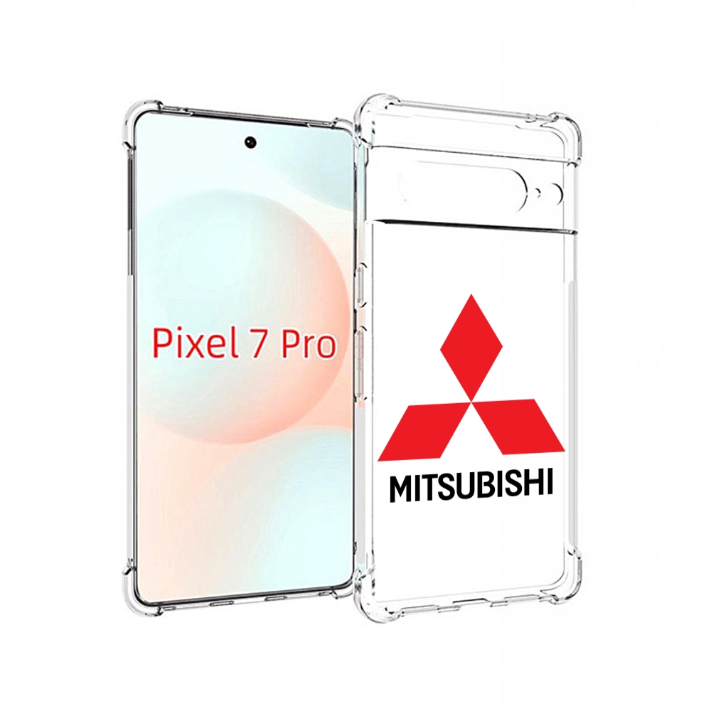 

Чехол Mypads Mitsubishi-3 Для Google Pixel 7 Pro, Прозрачный, Tocco