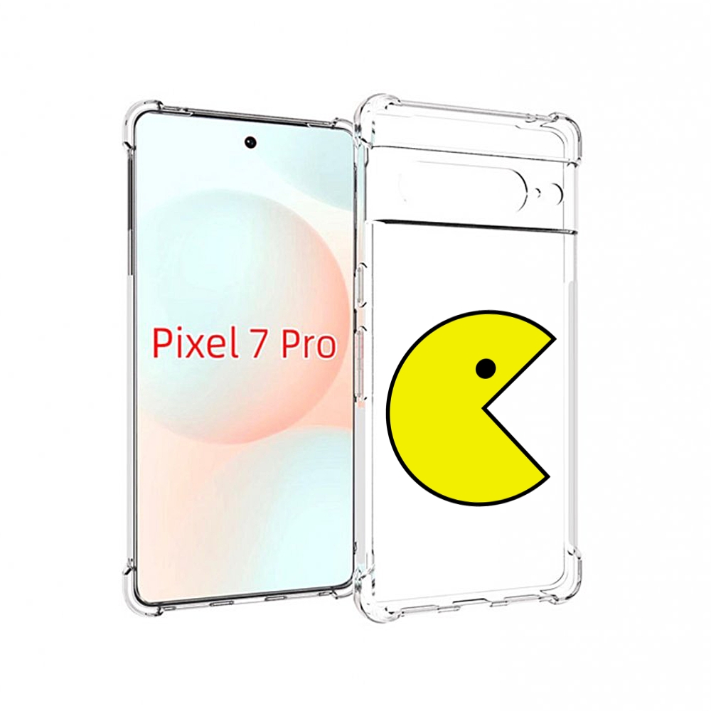 

Чехол Mypads Pacman Для Google Pixel 7 Pro, Прозрачный, Tocco