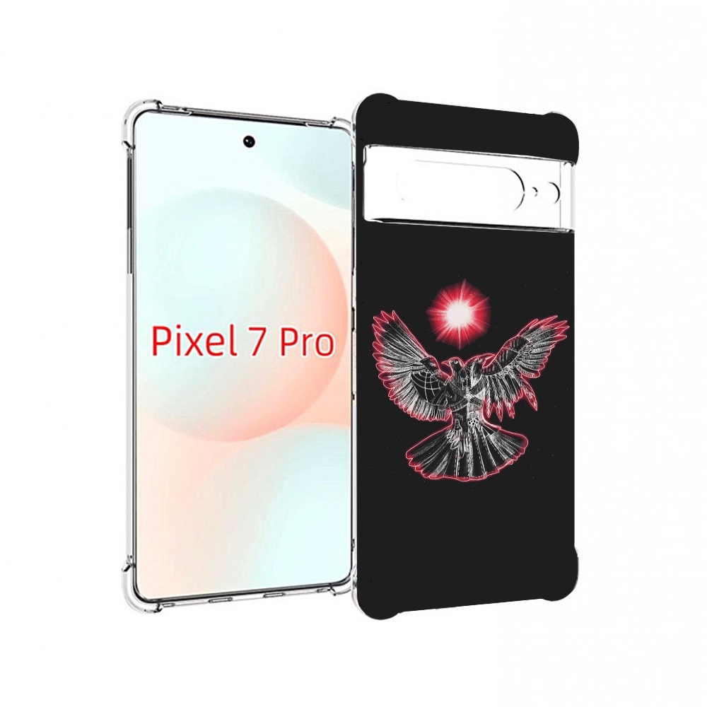 

Чехол Mypads Pyrokinesis Валькирия Для Google Pixel 7 Pro, Прозрачный, Tocco