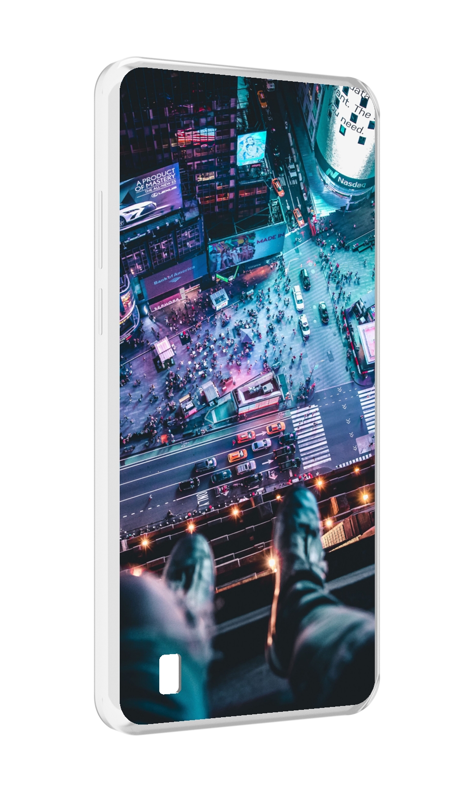 

Чехол MyPads парень на крыше для Blackview A55, Прозрачный, Tocco