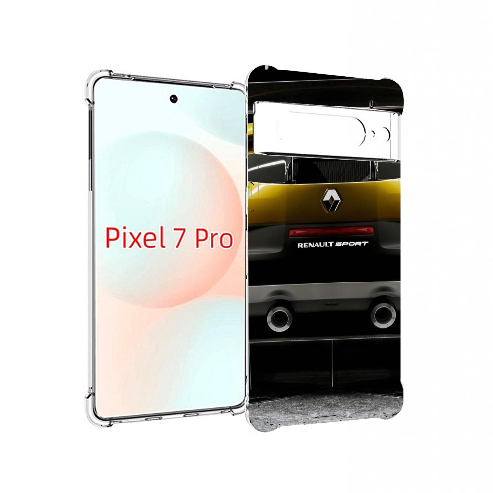 

Чехол Mypads Renault 3 Мужской Для Google Pixel 7 Pro, Прозрачный, Tocco