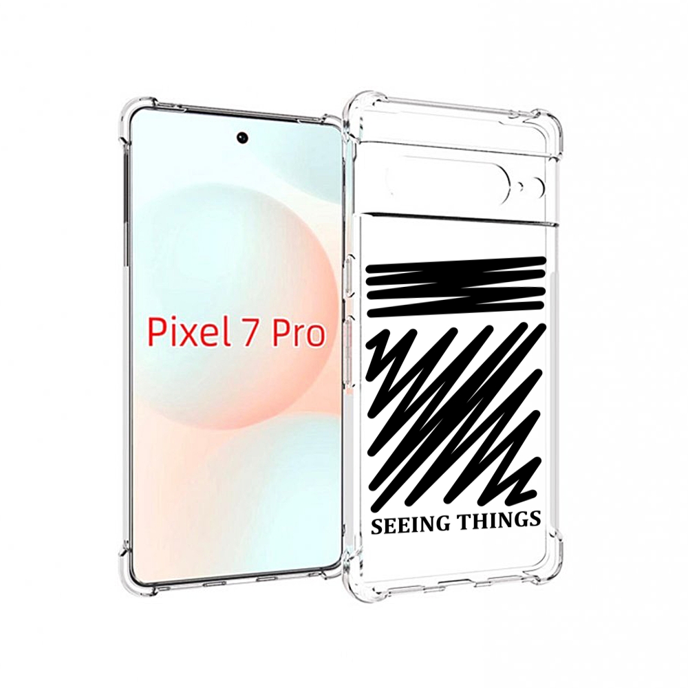 

Чехол Mypads Seeing-Things Для Google Pixel 7 Pro, Прозрачный, Tocco