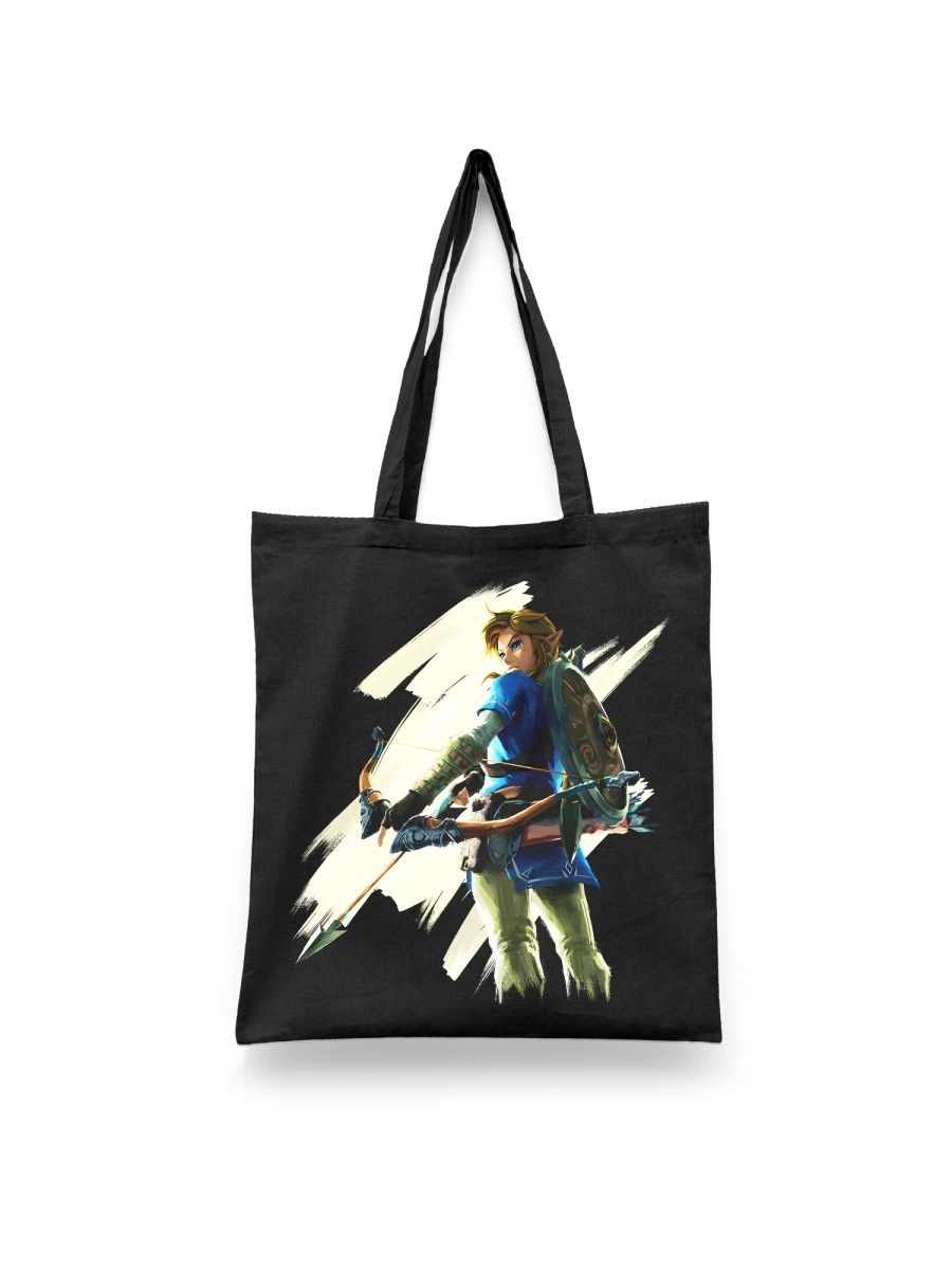 

Шоппер унисекс Каждому Своё Легенда о Зельде/The Legend of Zelda GMZL20, черный, Легенда о Зельде/The Legend of Zelda GMZL20