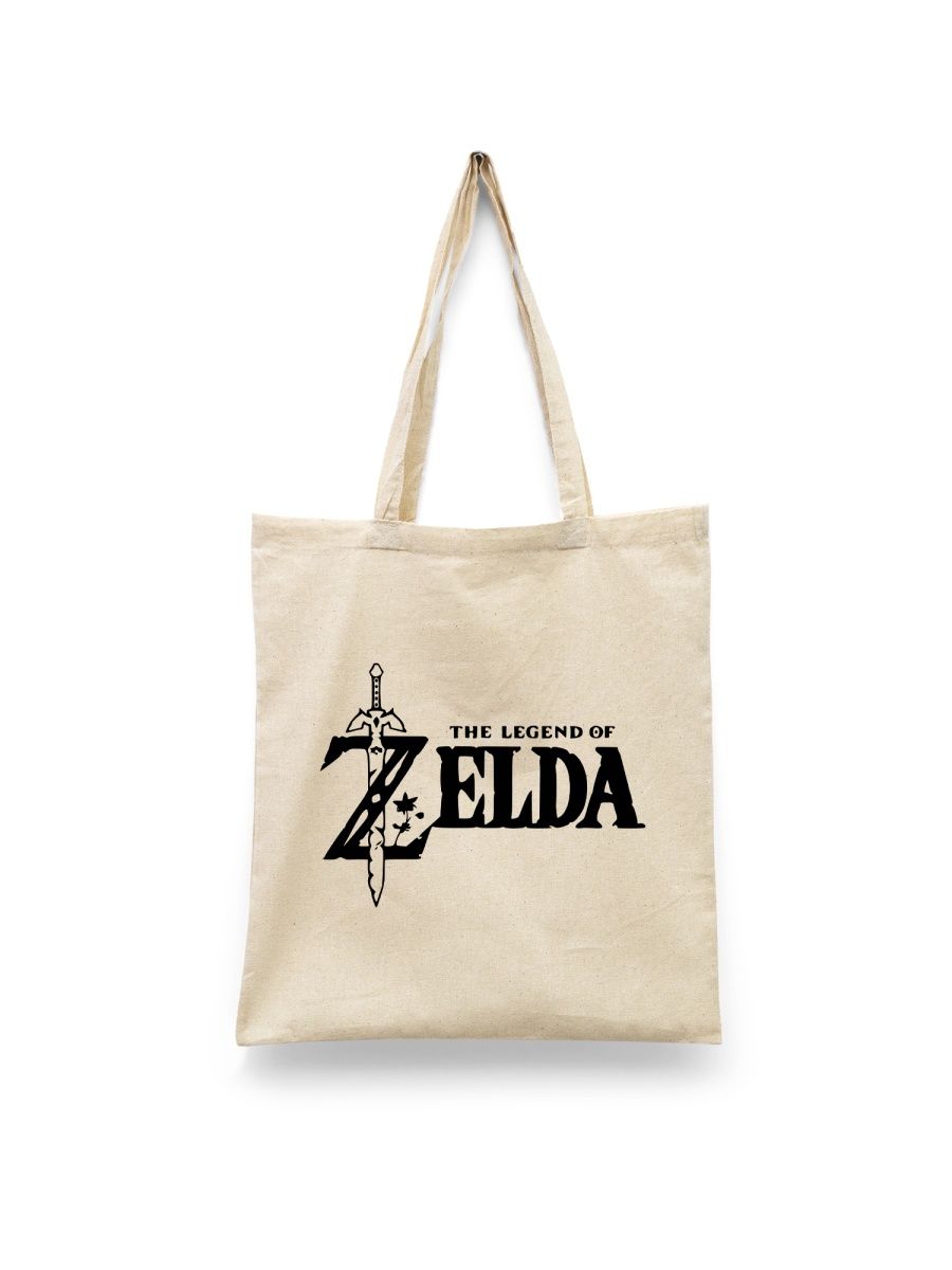 

Шоппер унисекс Каждому Своё Легенда о Зельде/The Legend of Zelda GMZL16, белый, Легенда о Зельде/The Legend of Zelda GMZL16
