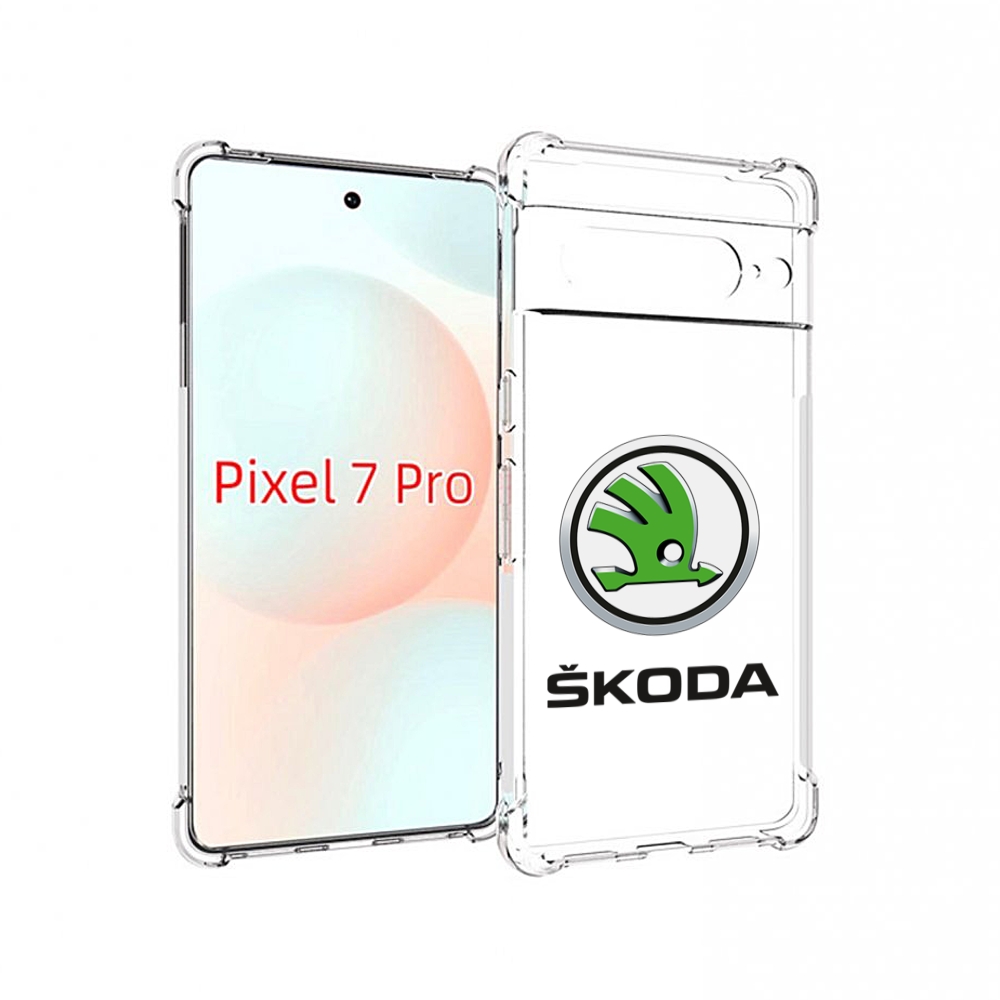 

Чехол Mypads Skoda 4 Мужской Для Google Pixel 7 Pro, Прозрачный, Tocco