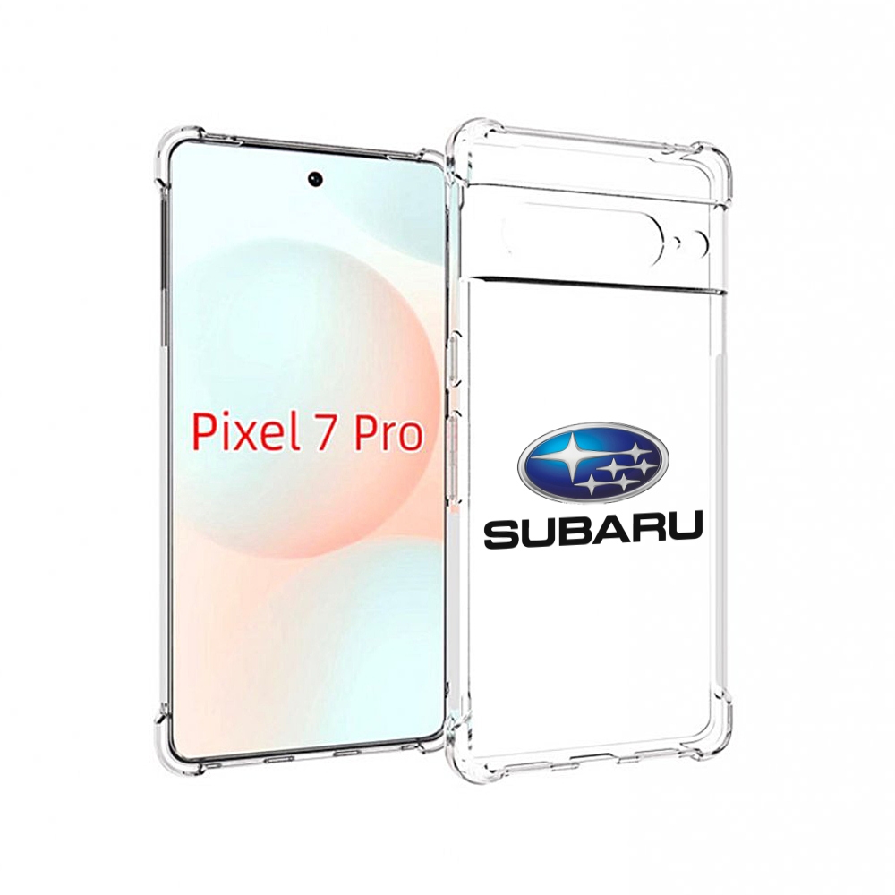 

Чехол Mypads Subaru-4 Мужской Для Google Pixel 7 Pro, Прозрачный, Tocco