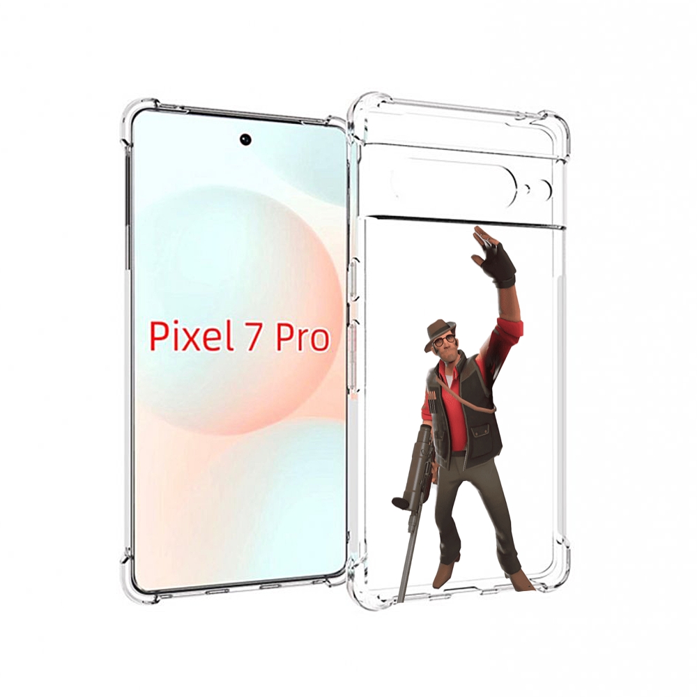 

Чехол Mypads Team-Fortress-2 Для Google Pixel 7 Pro, Прозрачный, Tocco
