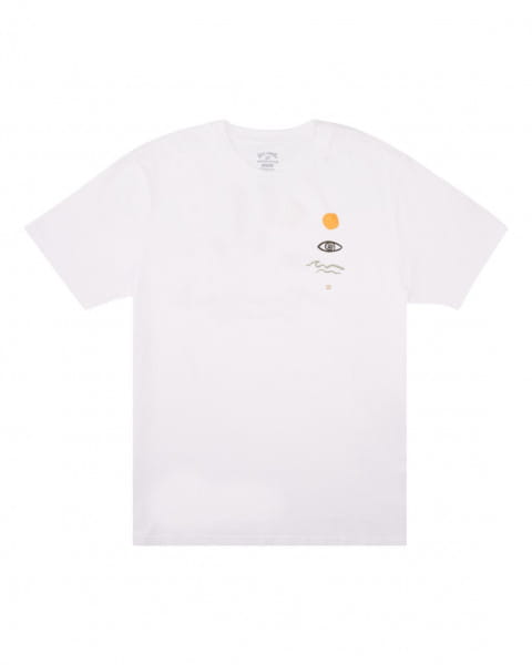 

Футболка мужская Billabong Z1SS70-BIF1 белая M, Z1SS70-BIF1