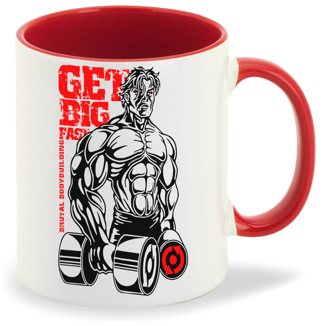 

Кружка CoolPodarok Get big, Get big