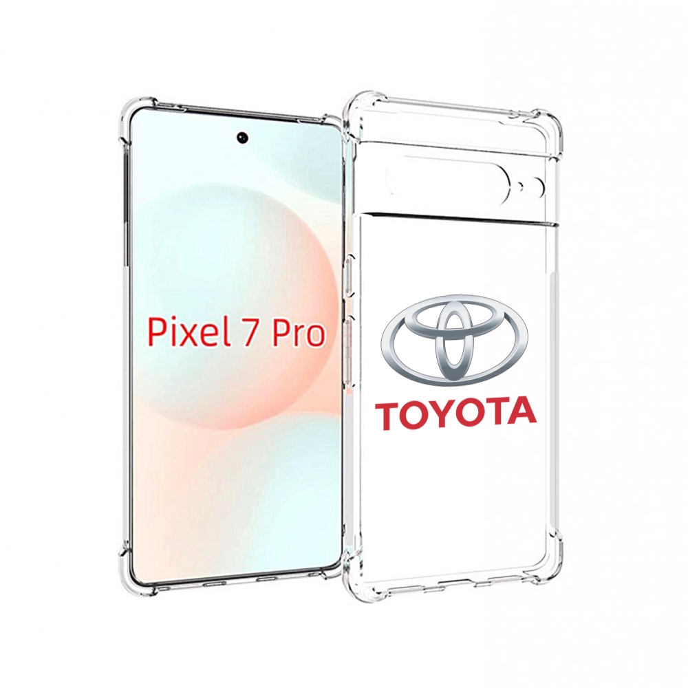 

Чехол Mypads Toyota 4 Мужской Для Google Pixel 7 Pro, Прозрачный, Tocco