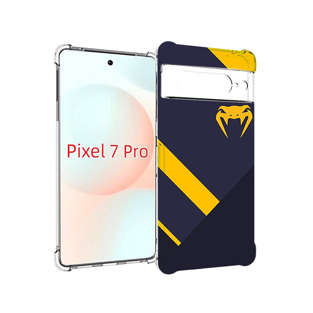 

Чехол Mypads Venum Мужской Для Google Pixel 7 Pro, Прозрачный, Tocco