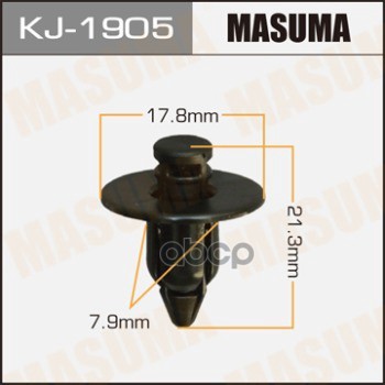

Клипса Пластм. Крепежная Kj-1905 (50) Masuma арт. KJ-1905