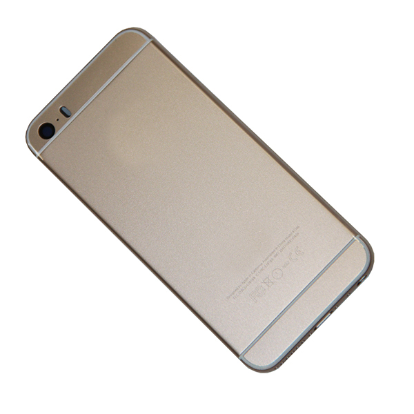 

Корпус для Apple iPhone 5s (дизайн iPhone 6) <золото>