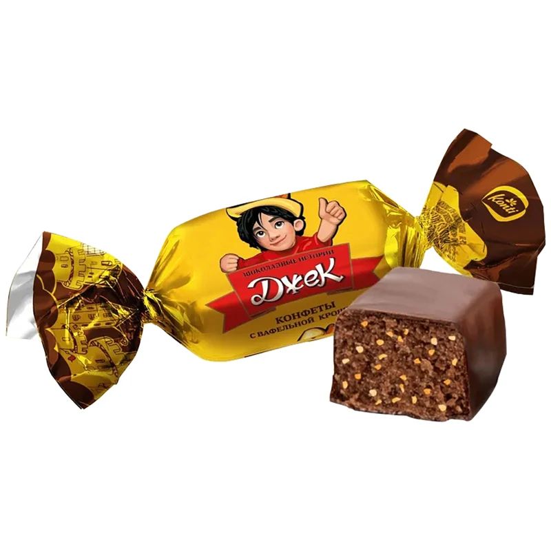 

Конфеты Konti Батончик Джек с вафельной крошкой