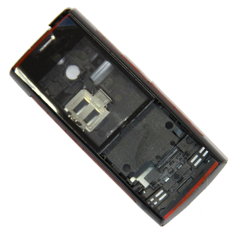 

Корпус для Nokia X2-00 <черно-красный>